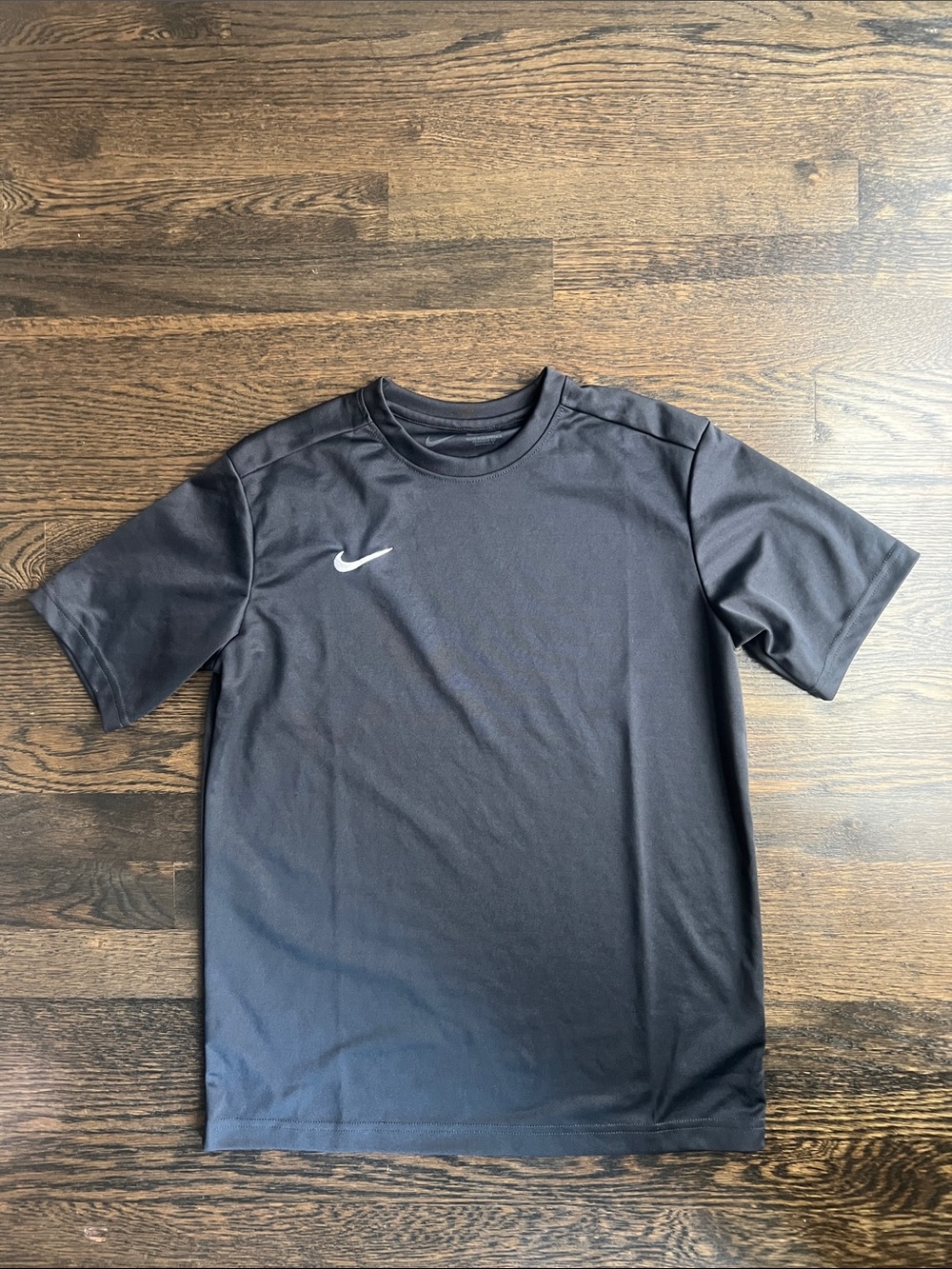 Nike Youth Boys Park VII Black Short Sleeve Jersey T-Shirt Tee Dri-Fit | XL